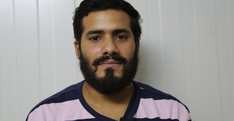 ISIS member Samir Bogana captured by the YPG in Syria