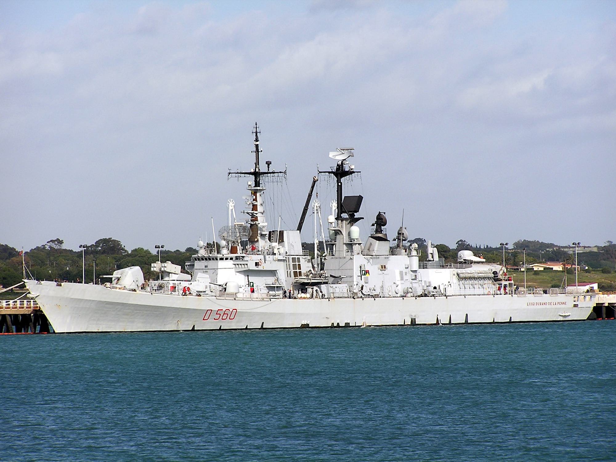 Italian Navy Durand de la Penne class destroyer (D560) built by Fincantieri