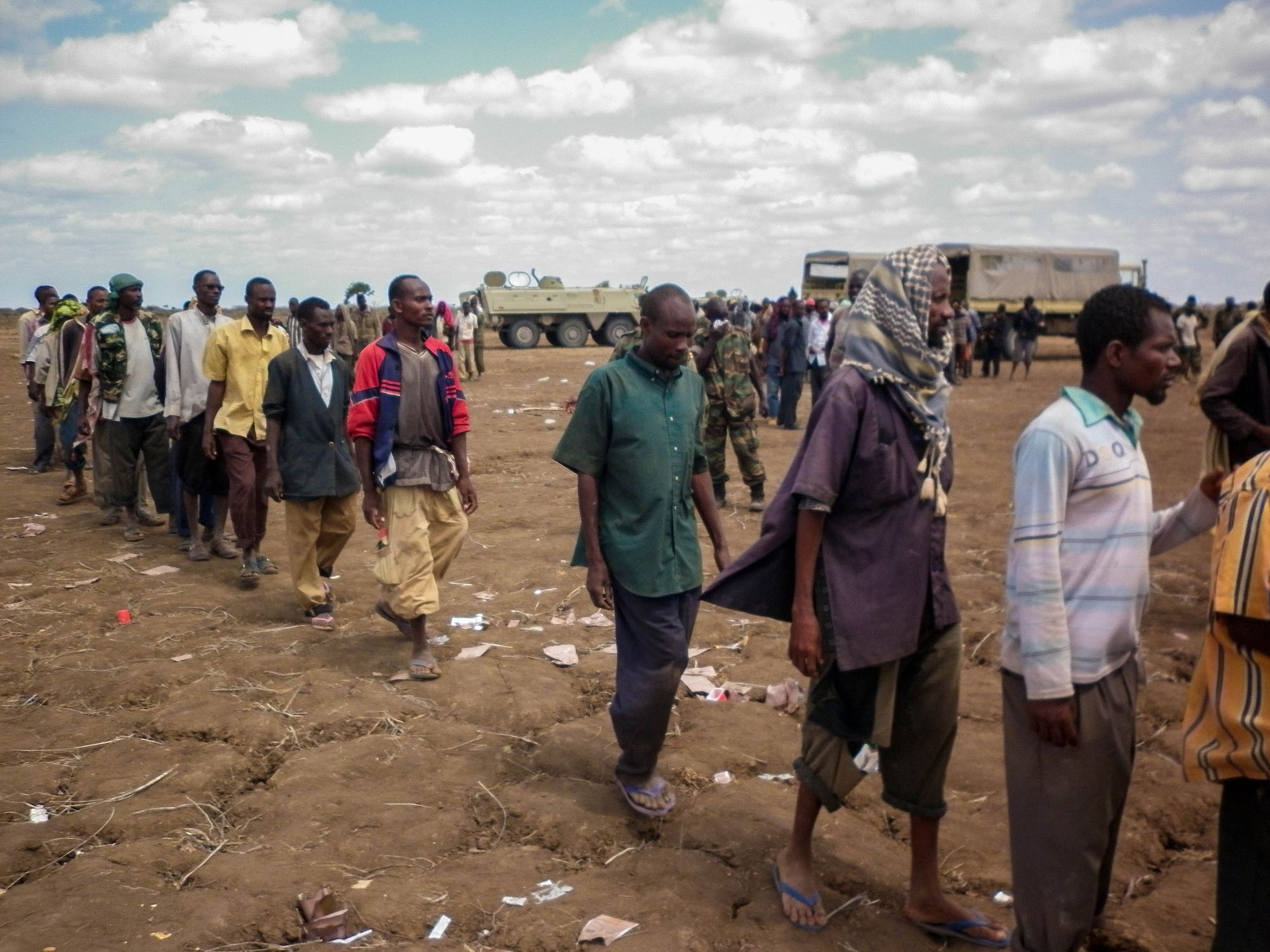 Al Shabaab fighters give themselves up