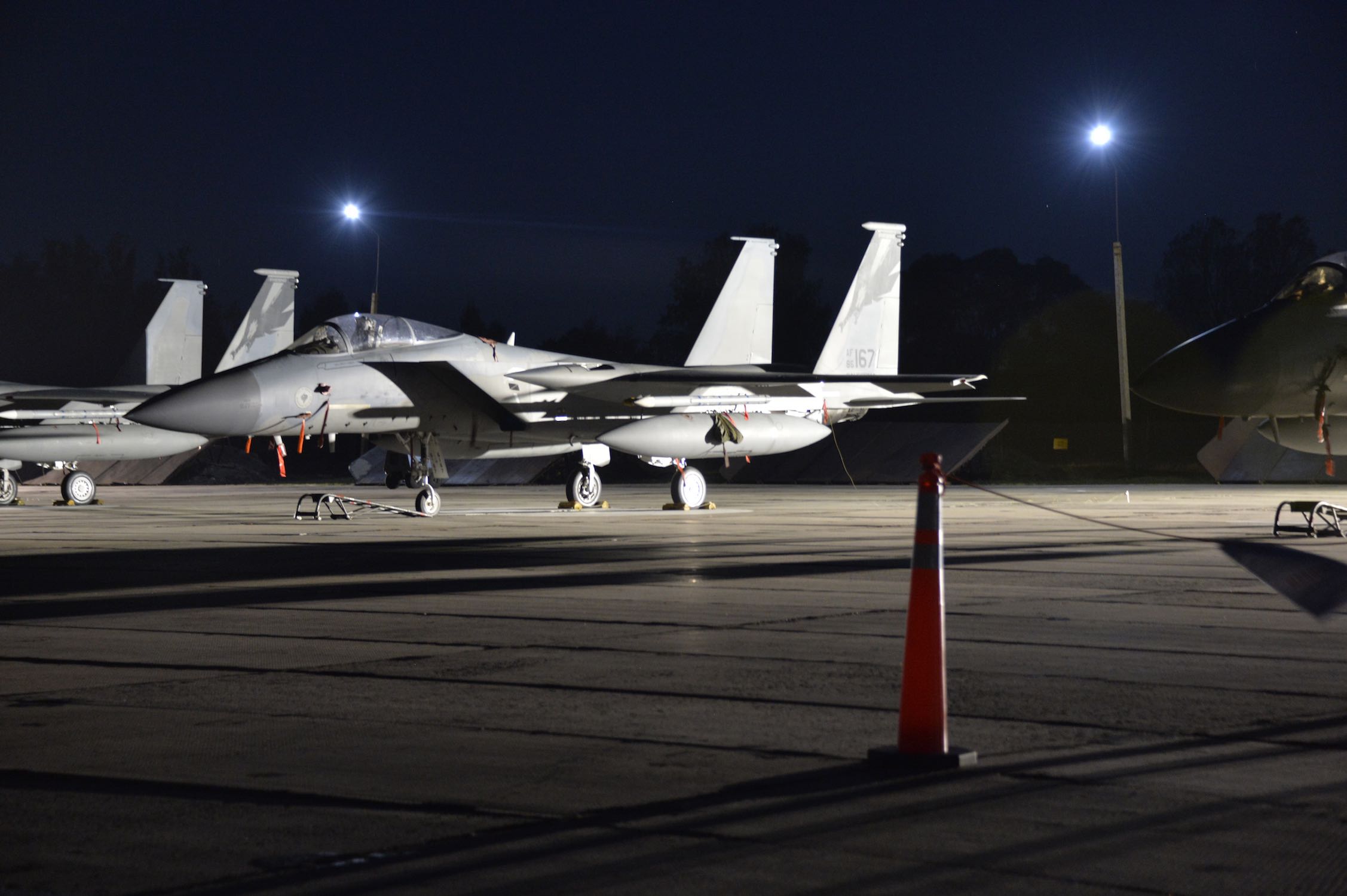 US F-15C fighter jets in Ukraine for CLEAR SKY 2018