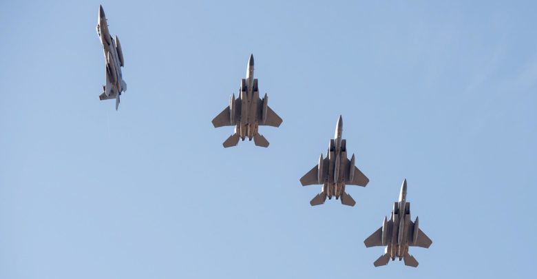 F-15 fighters at Exercise Vigilant Ace in South Korea in 2017