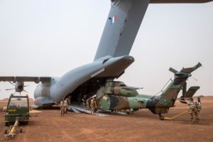 French Tigre helicopter delivered to Operation Barkhane