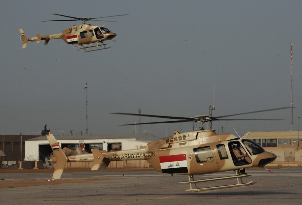 Iraq Bell 407 helicopters