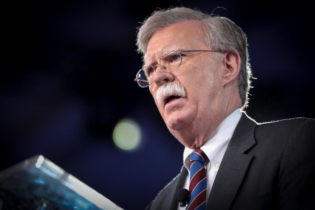 US National Security Advisor John Bolton