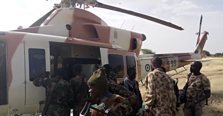 Helicopter evacuates wounded from Gashigar