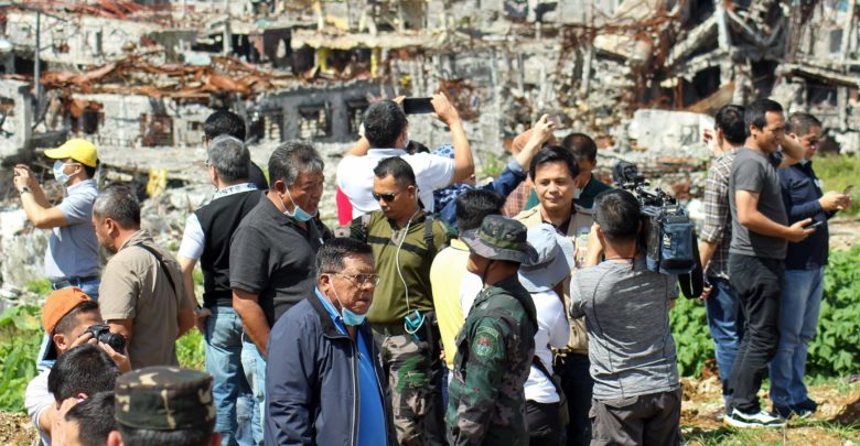 Ground Zero after the Battle of Marawi in the Philippines