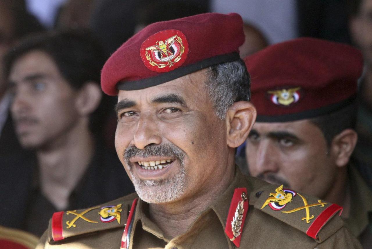Yemen's former Defence Minister Major General Mahmoud al-Subaihi