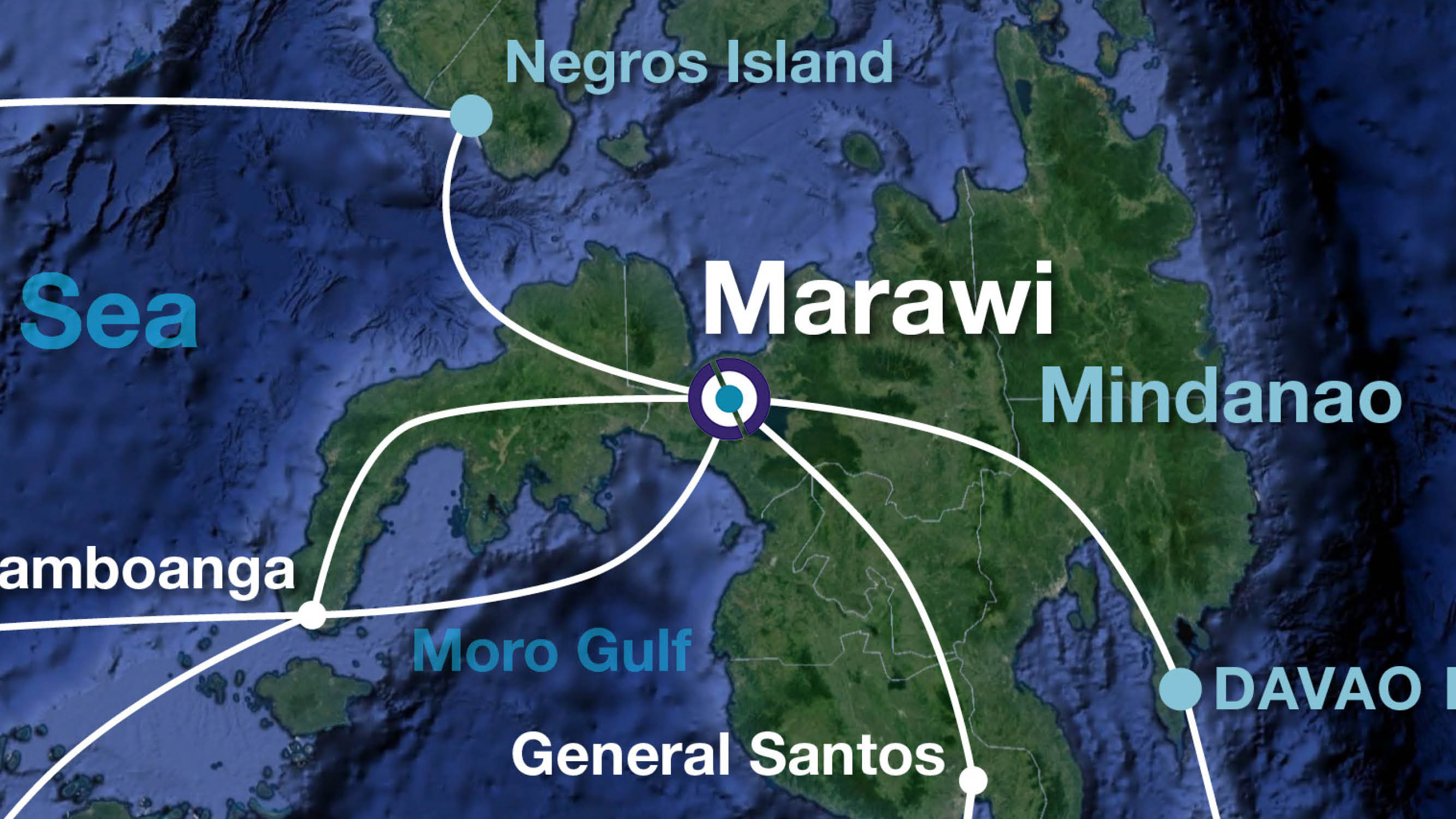 Image: GoogleEarth/The Defense Post