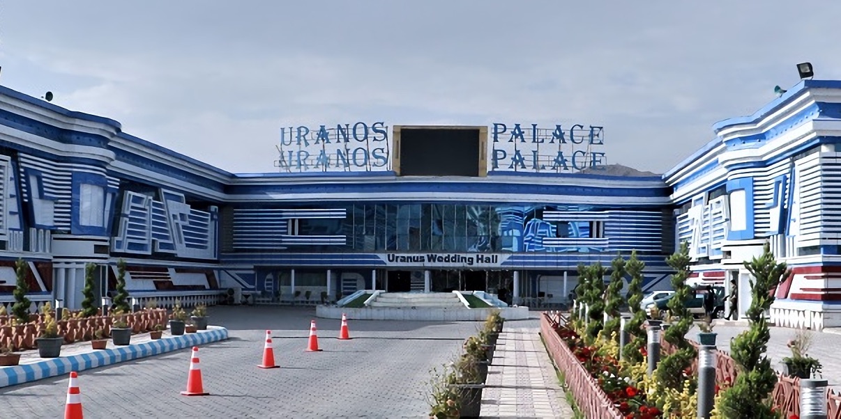 Uranus Wedding Palace in Kabul, Afghanistan