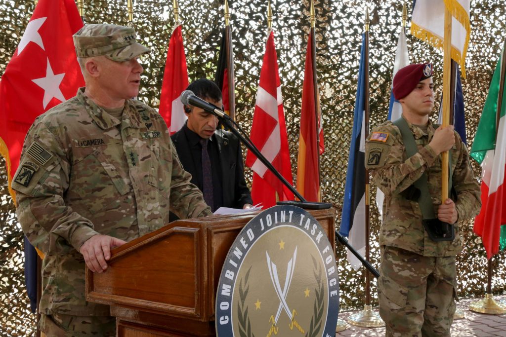 US Army Lieutenant General Paul LaCamera