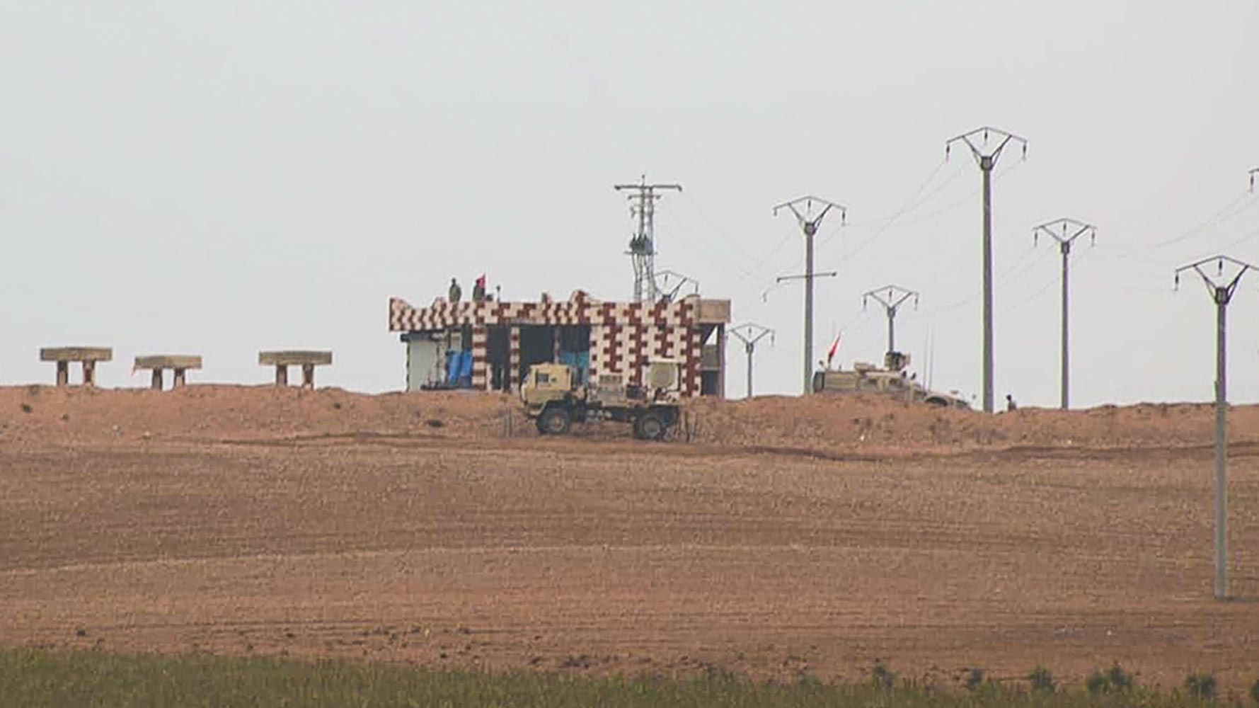 US observation post, Tel Abyad, Syria