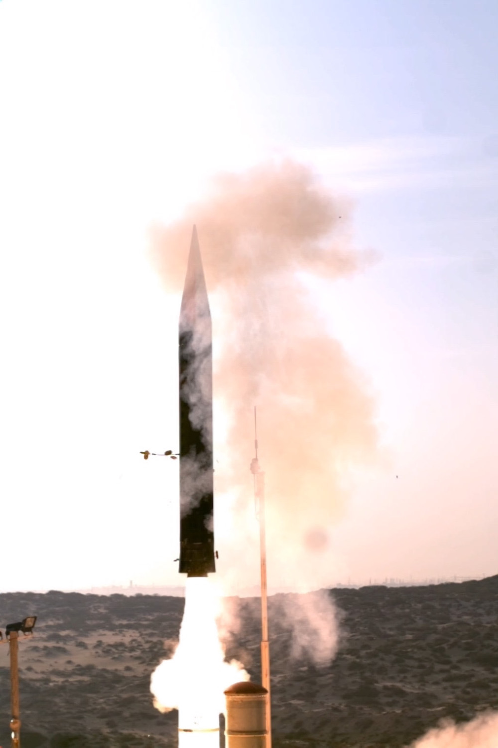 The Israel Missile Defense Organization (IMDO) and the U.S. Missile Defense Agency (MDA) completed the second successful flyout test of the Arrow-3 interceptor in 2014