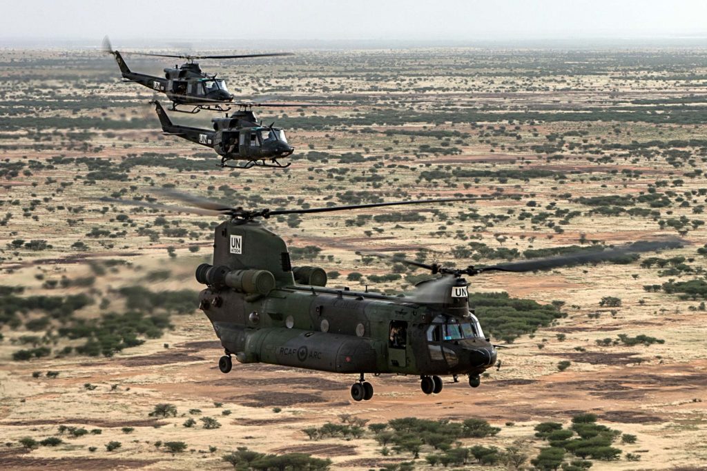 Canada CH-146 Griffon CH-147F Chinook Mali