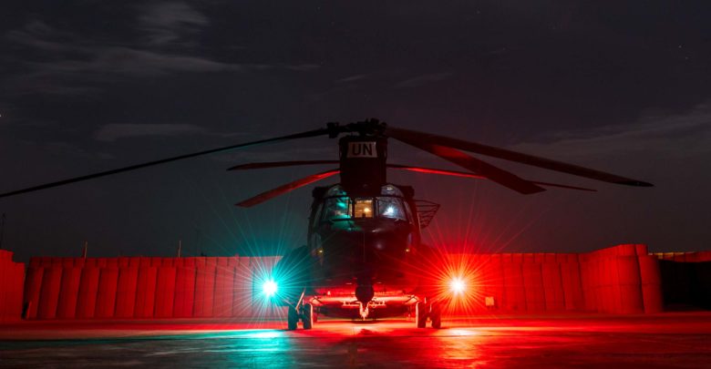 Canada CH-147F Chinook helicopter Mali