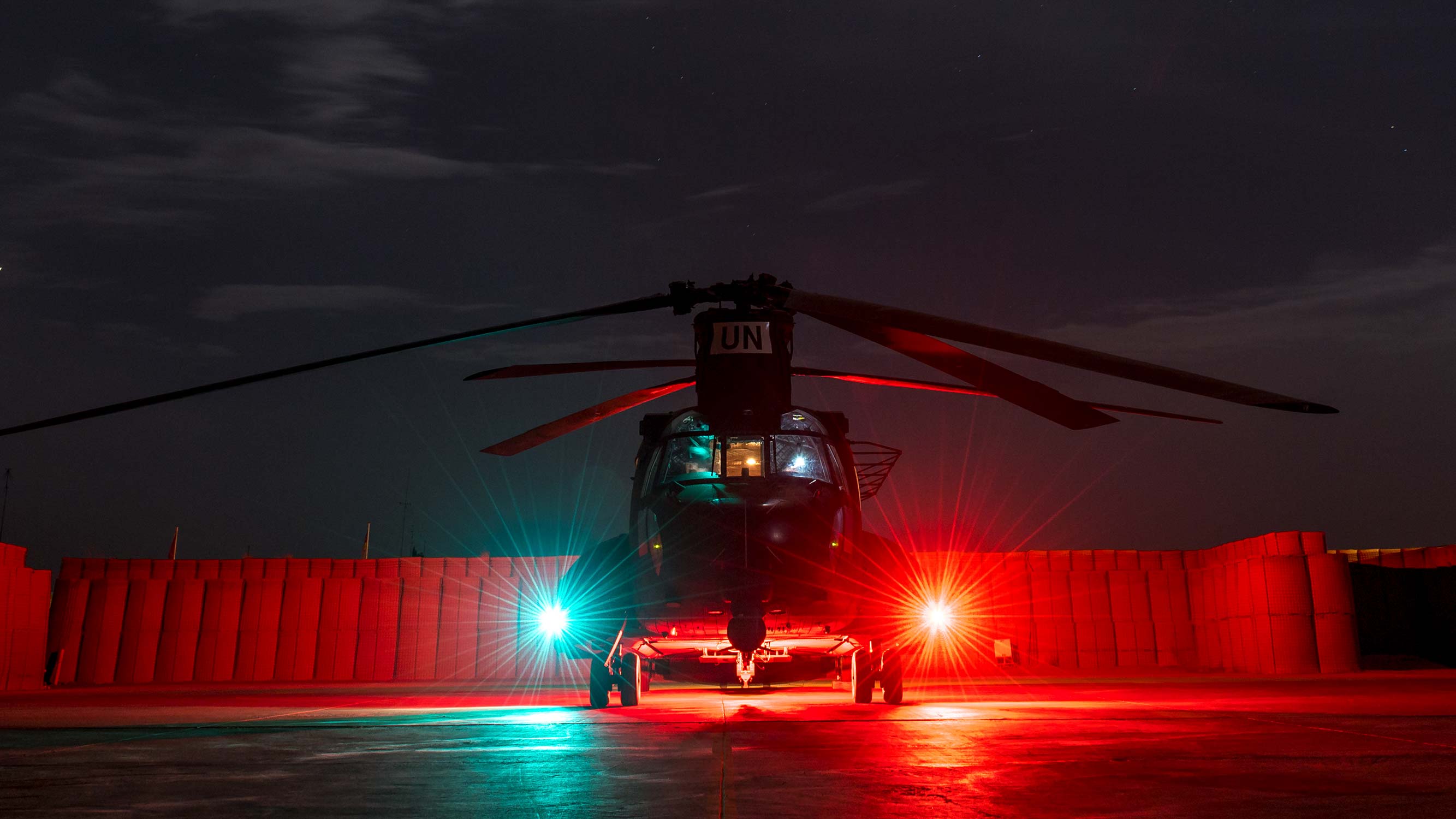 Canada CH-147F Chinook helicopter Mali