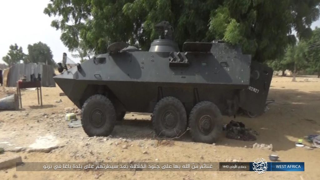ISWA captures MOWAG Piranha in Baga