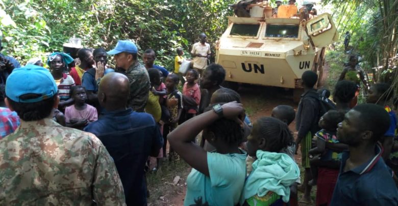 IOM/MINUSCA mission to Bakouma