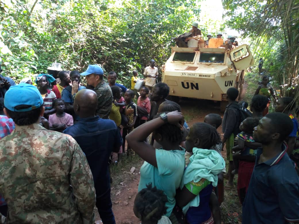 IOM/MINUSCA mission to Bakouma