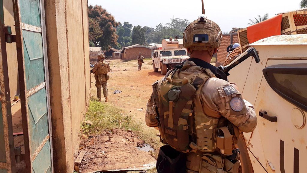 Portugal paratroopers Bambari, CAR