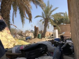 ISIS tent city near Baghuz, Syria