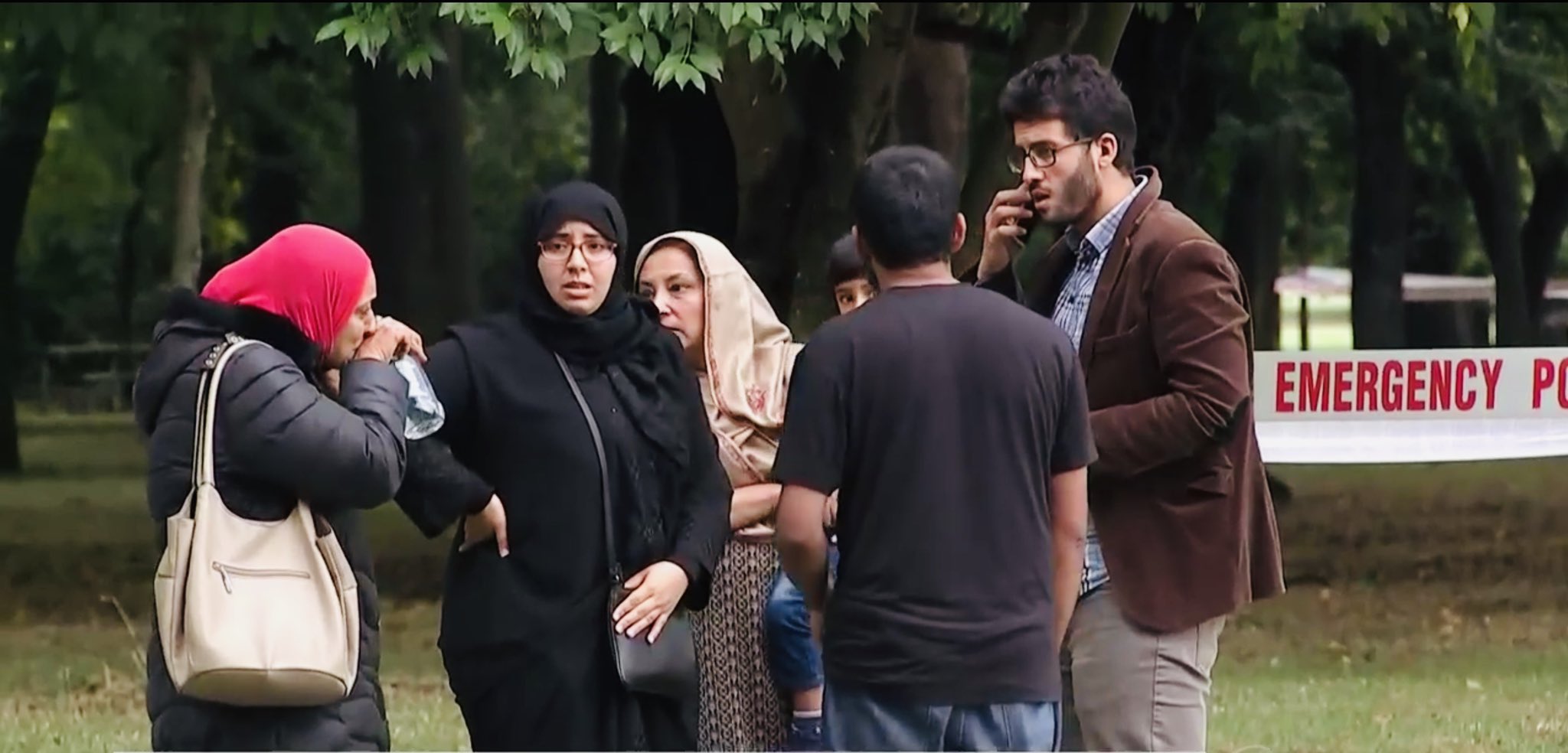 Survivors of the mosque attacks in Christchurch, New Zealand