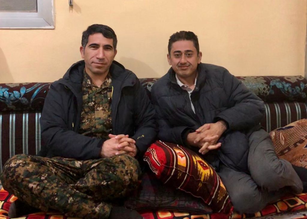 Polat Can and Mutlu Civiroglu in Syria