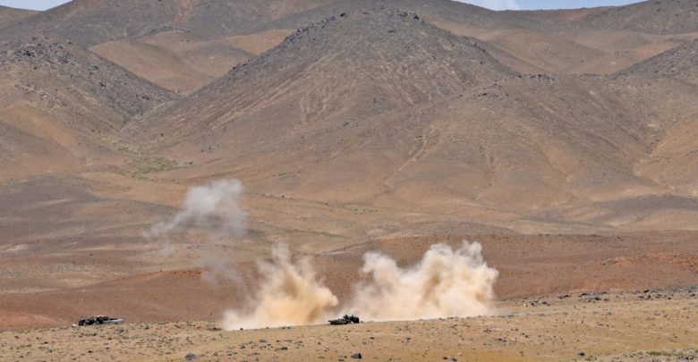 Afghan Air Force A-29 live-fire training