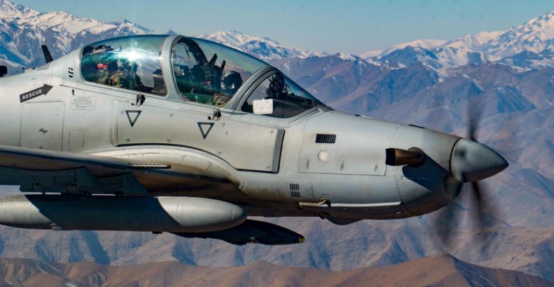 Afghan Air Force A-29 Training