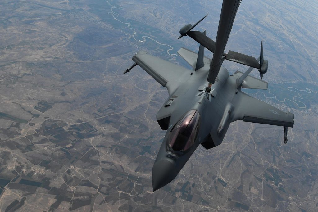 US Air Force F-35A conducts first ever air interdiction