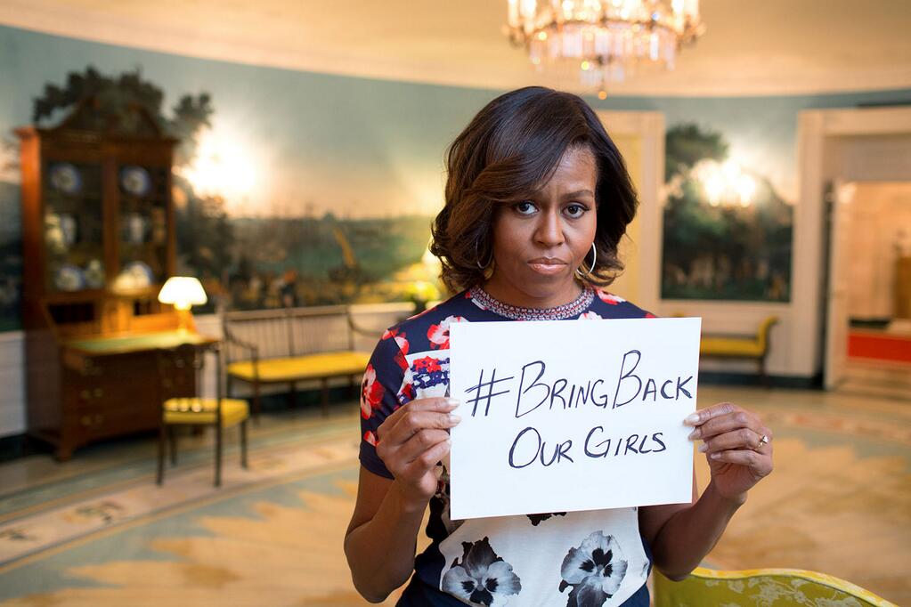 Michelle Obama #bringbackourgirls
