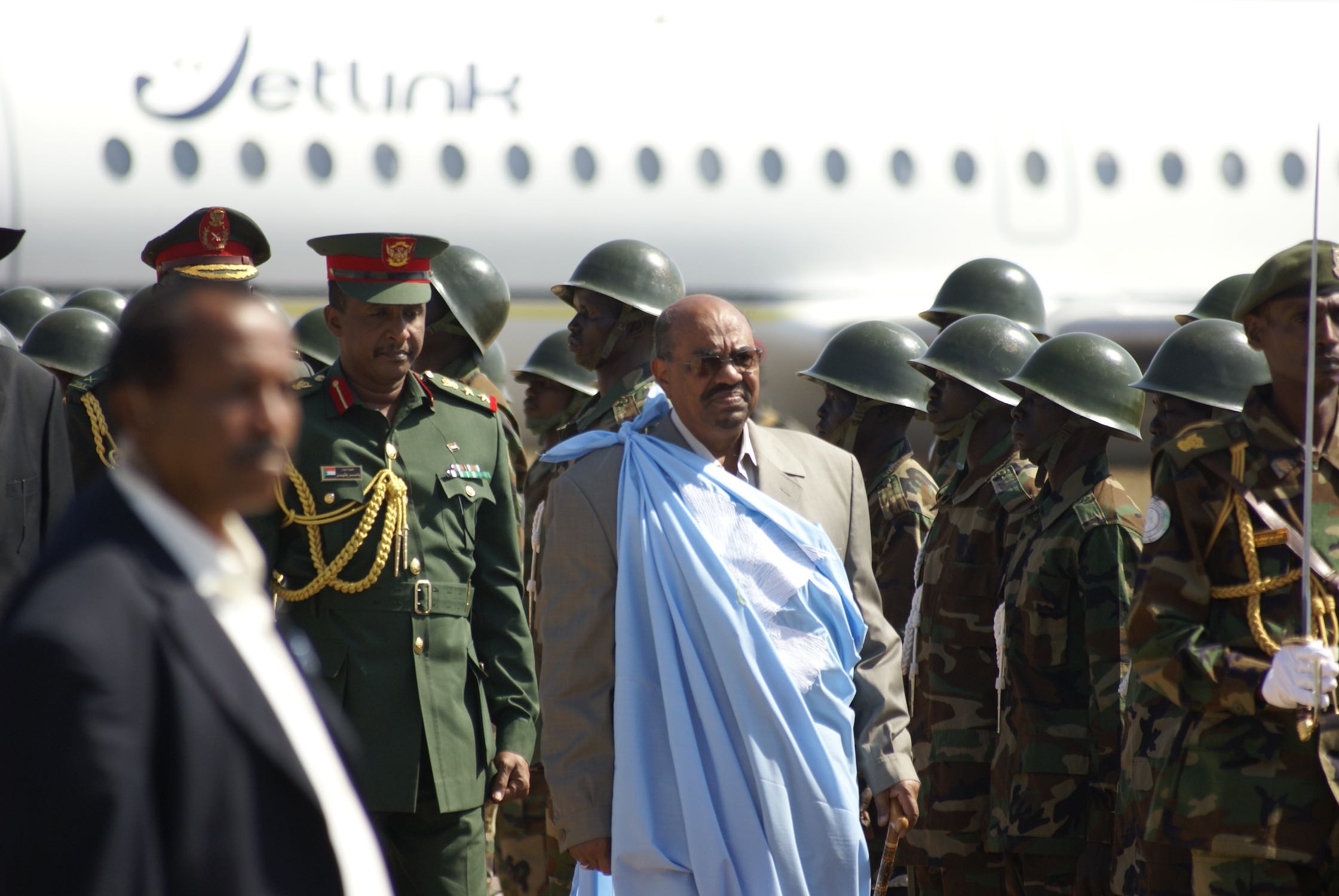 Omar al-Bashir in Sudan