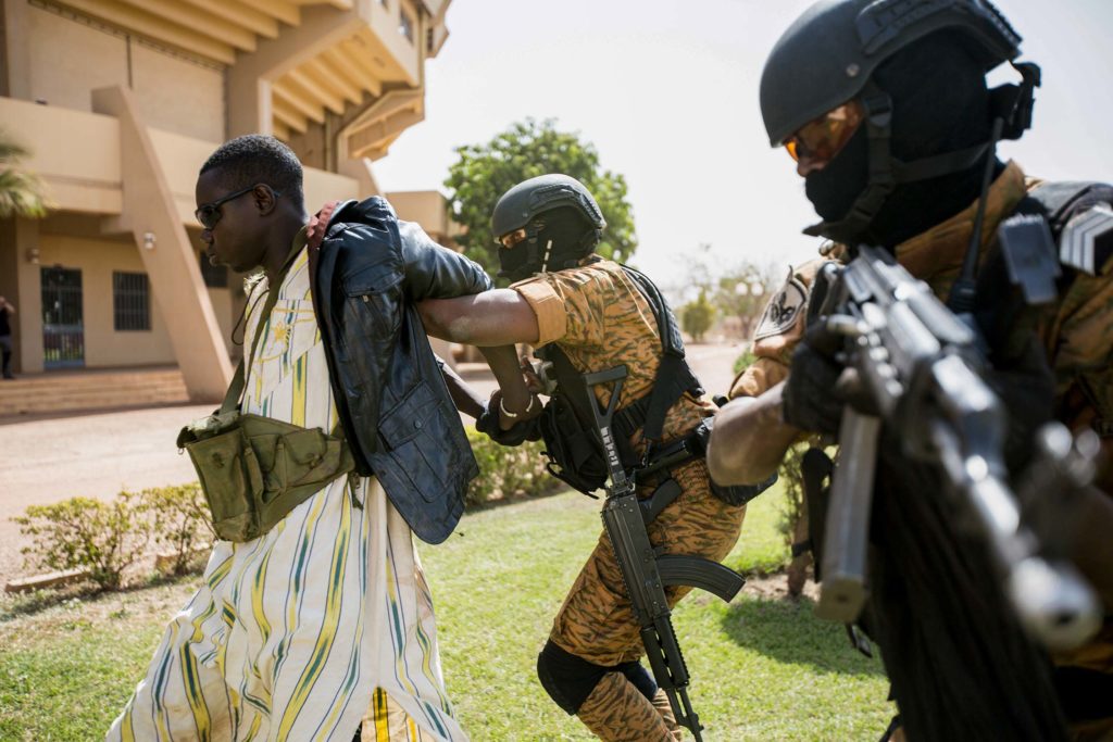 Burkina Faso SPEAR unit training