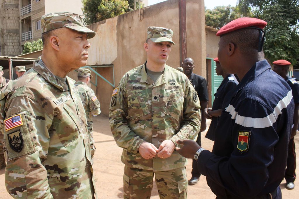 DC National guard in Burkina Faso