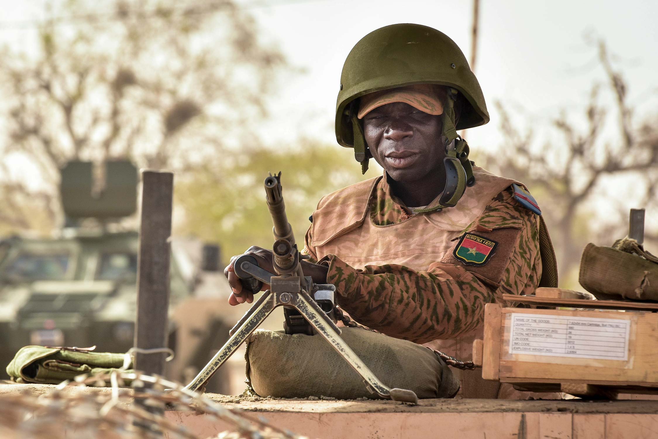 Burkina Faso soldier