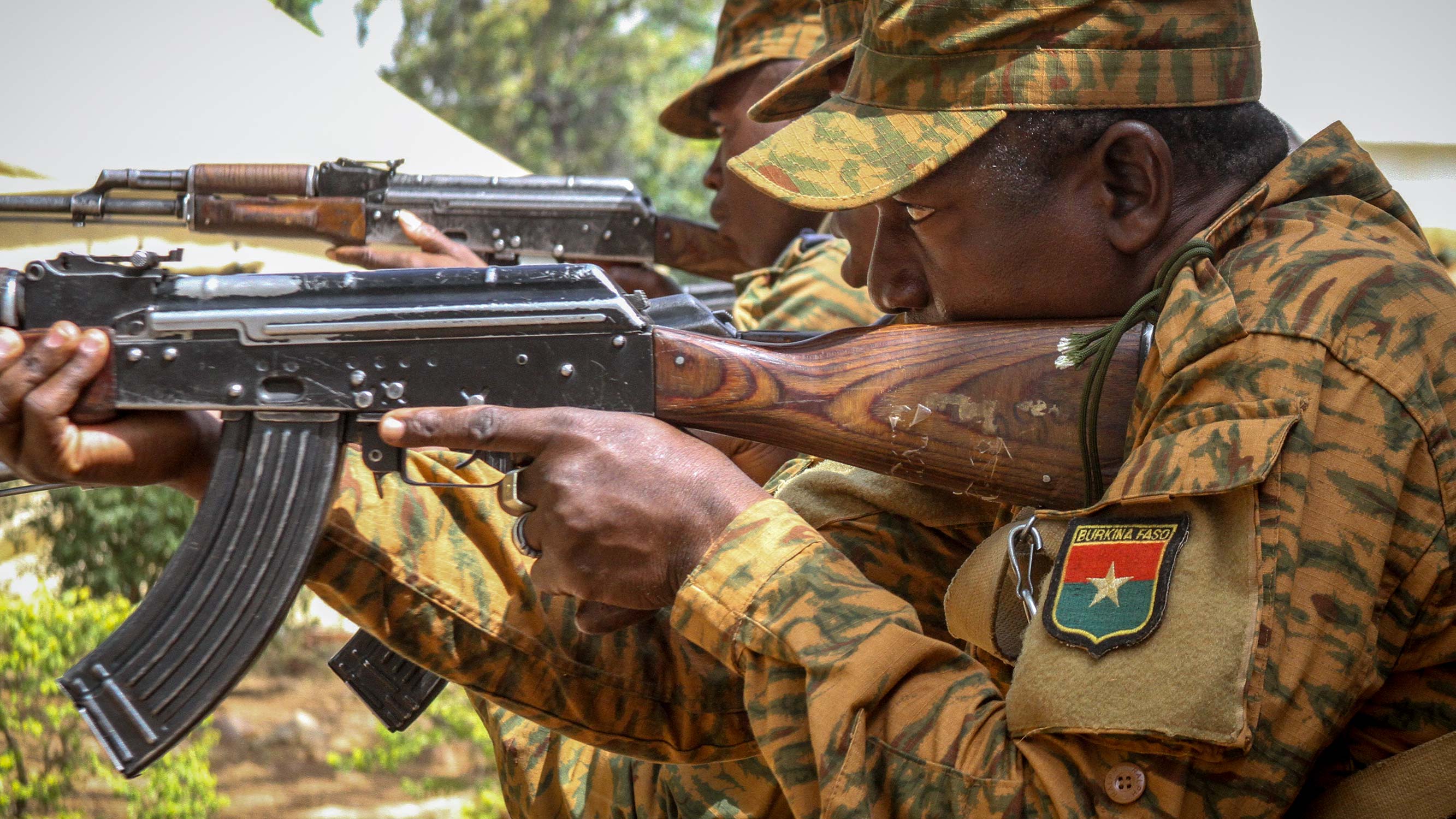 Burkina Faso soldiers