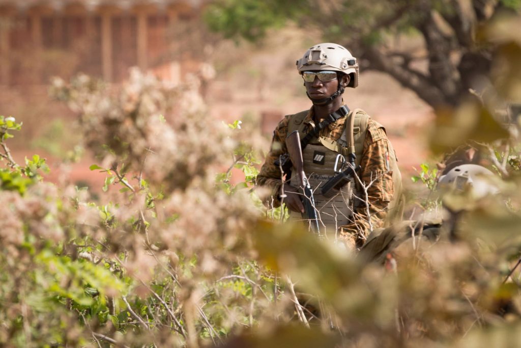 Burkina Faso soldiers