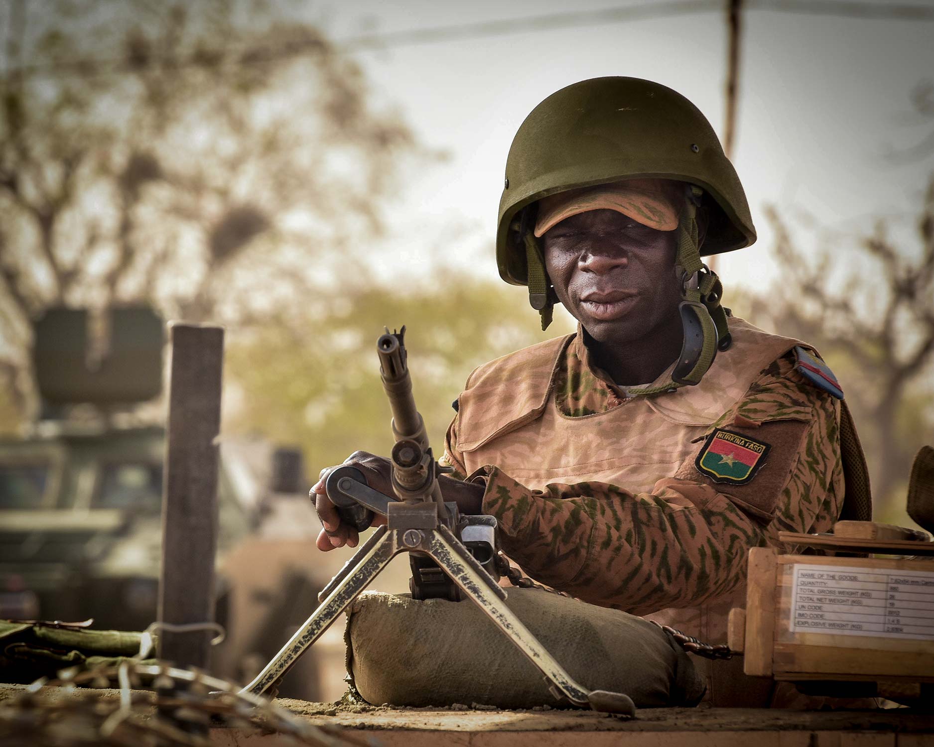 Burkina Faso soldier