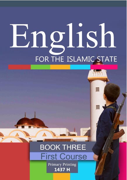 Islamic State English textbook for schools – cover