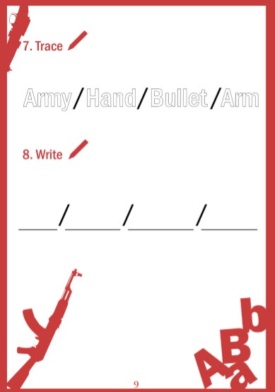 Islamic State English textbook for schools – vocabulary