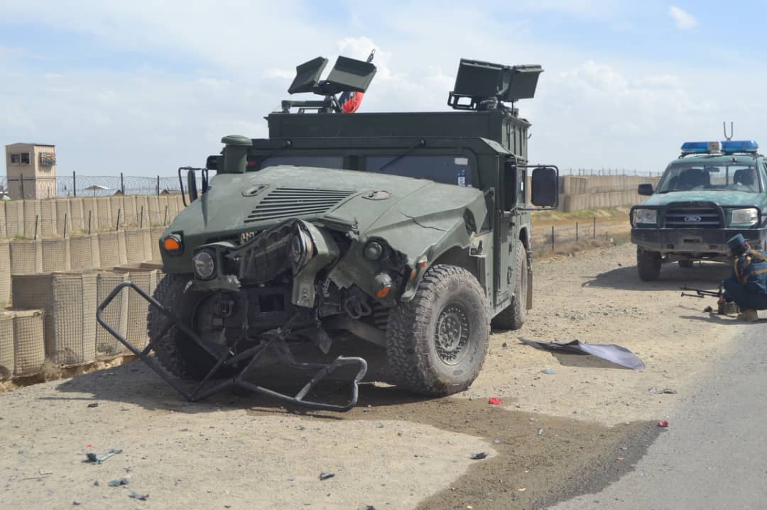 Afghanistan police opened fire on a vehicle that refused to stop near Ghazni