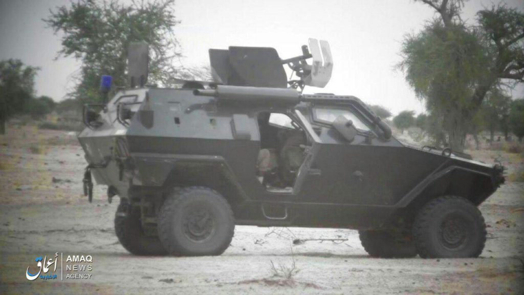 Otokar Cobra armored vehicle captured by ISIS