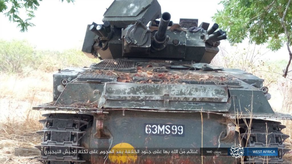 Nigeria FV101 Scorpion captured by ISWAP