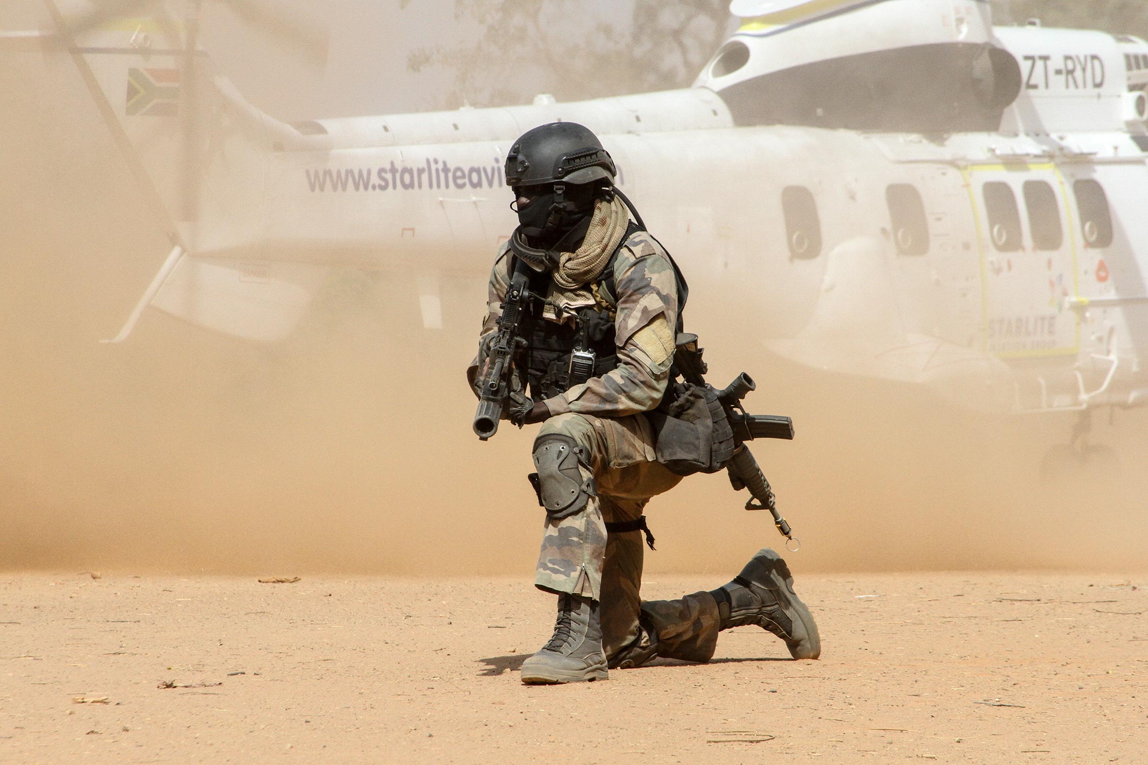 Senegal marine commando