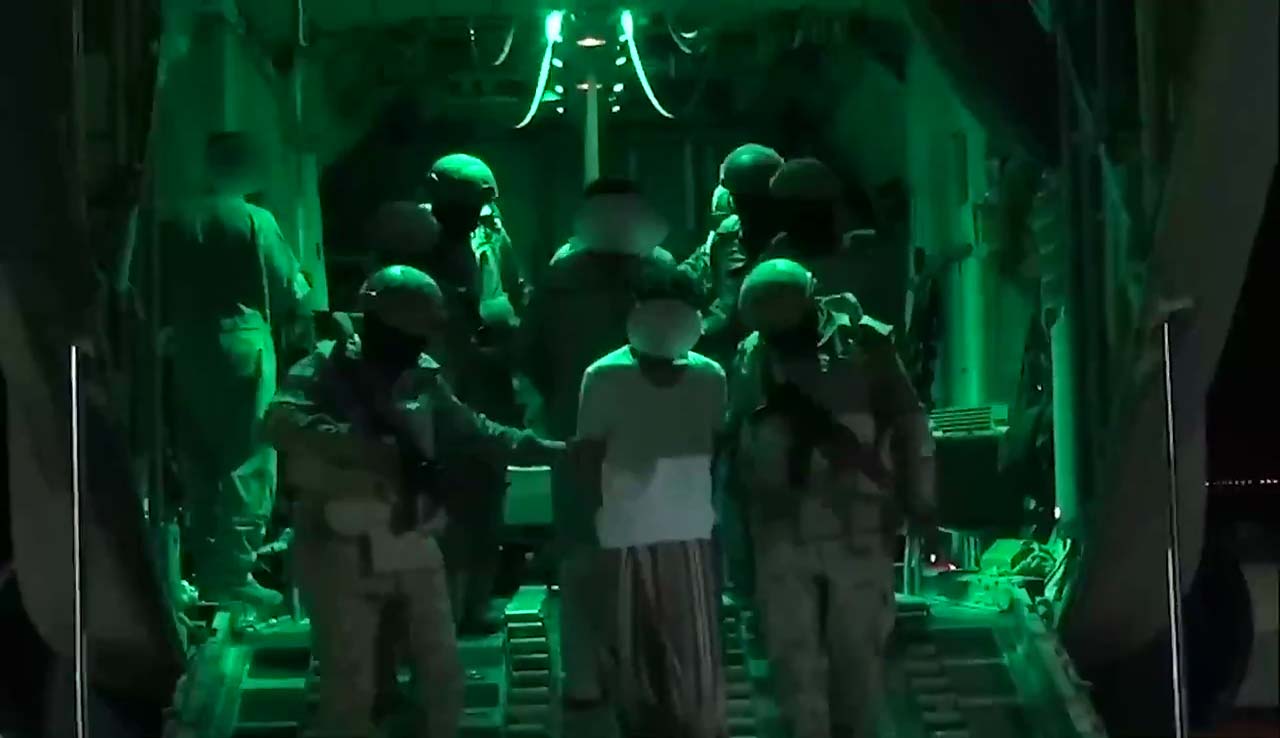 Islamic State fighters captured in Yemen