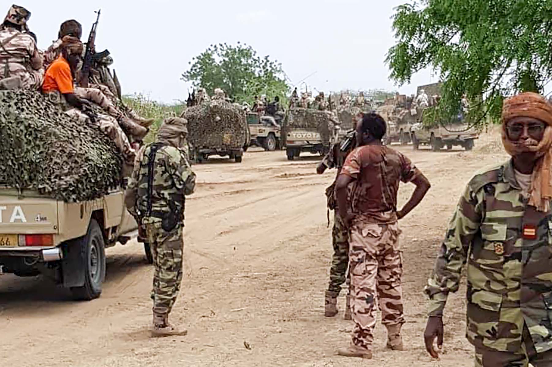 MNJTF operations near Baga, Nigeria