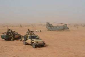 RAF Chinook during Operation Aconit