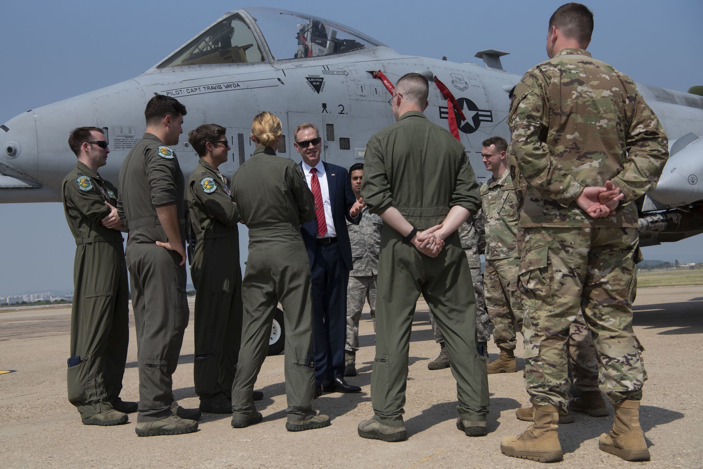 Acting US Secretary of Defense Patrick M. Shanahan on South Korea