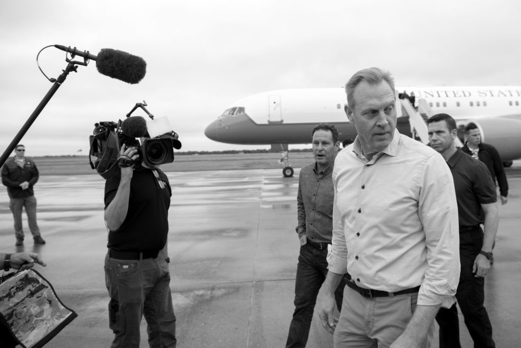 US Acting Secretary of Defense Patrick M. Shanahan at the US southern border