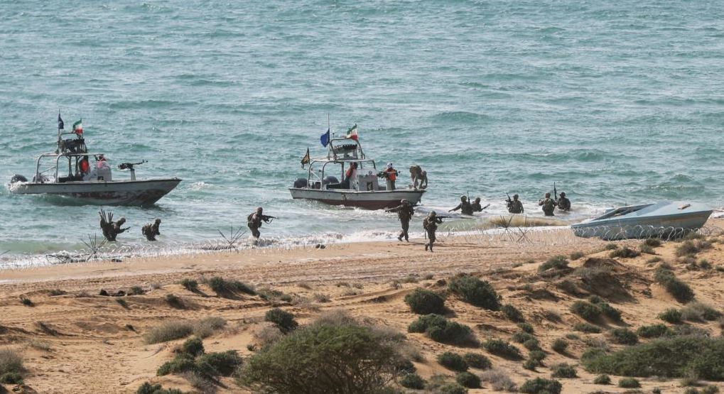 IRGC Persian Gulf exercise