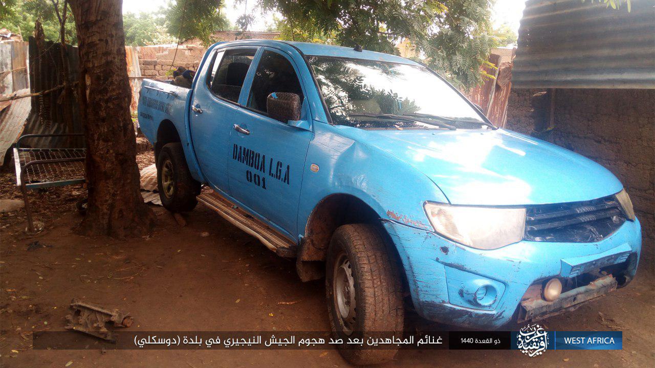 Damboa LGA vehicle captured by ISWAP